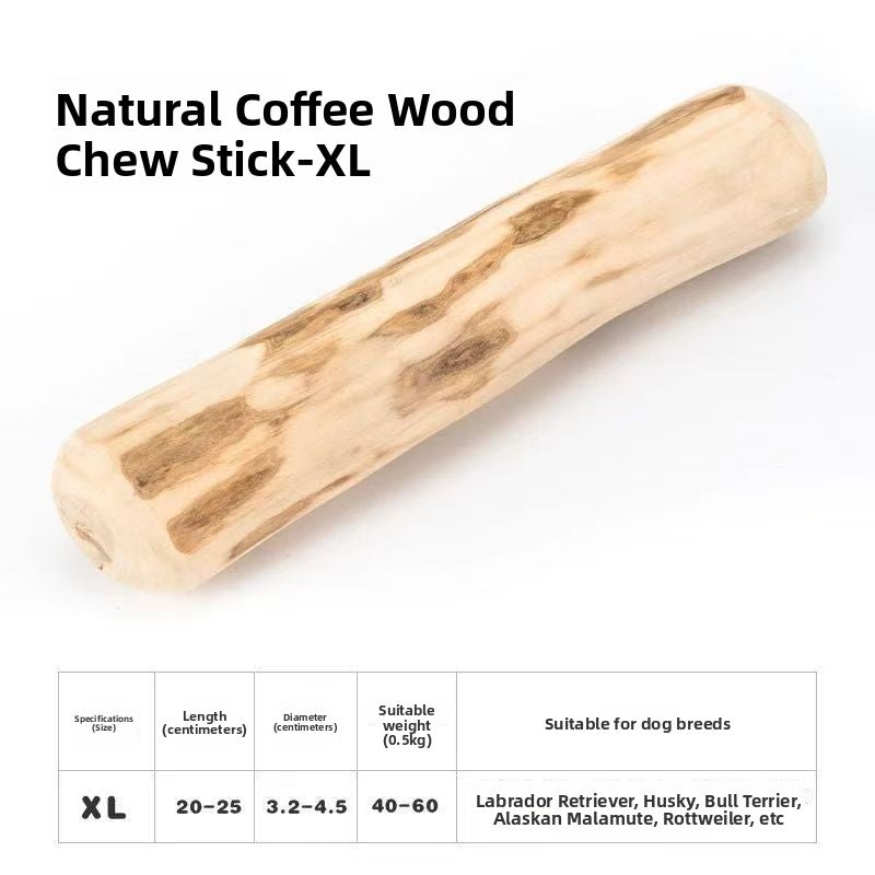 Pawlume Natural Coffee Wood Dog Chew Sticks