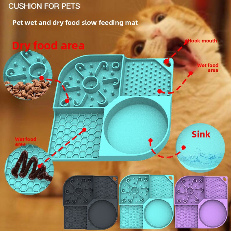 Pawlume Silicone Slow Eating Mat