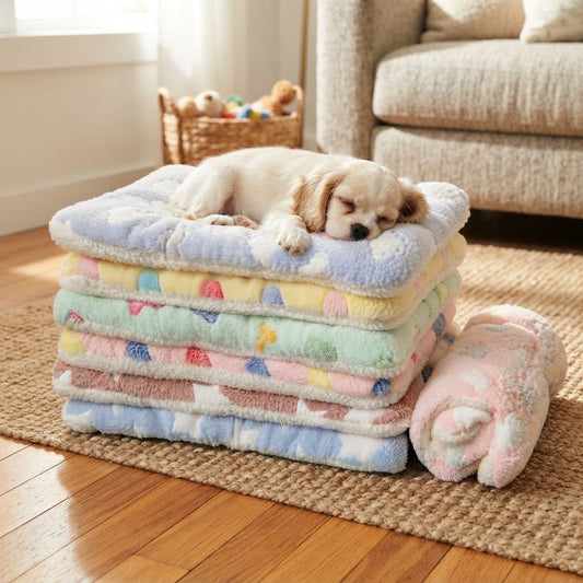 Pawlume Plush Flannel Pet Mat