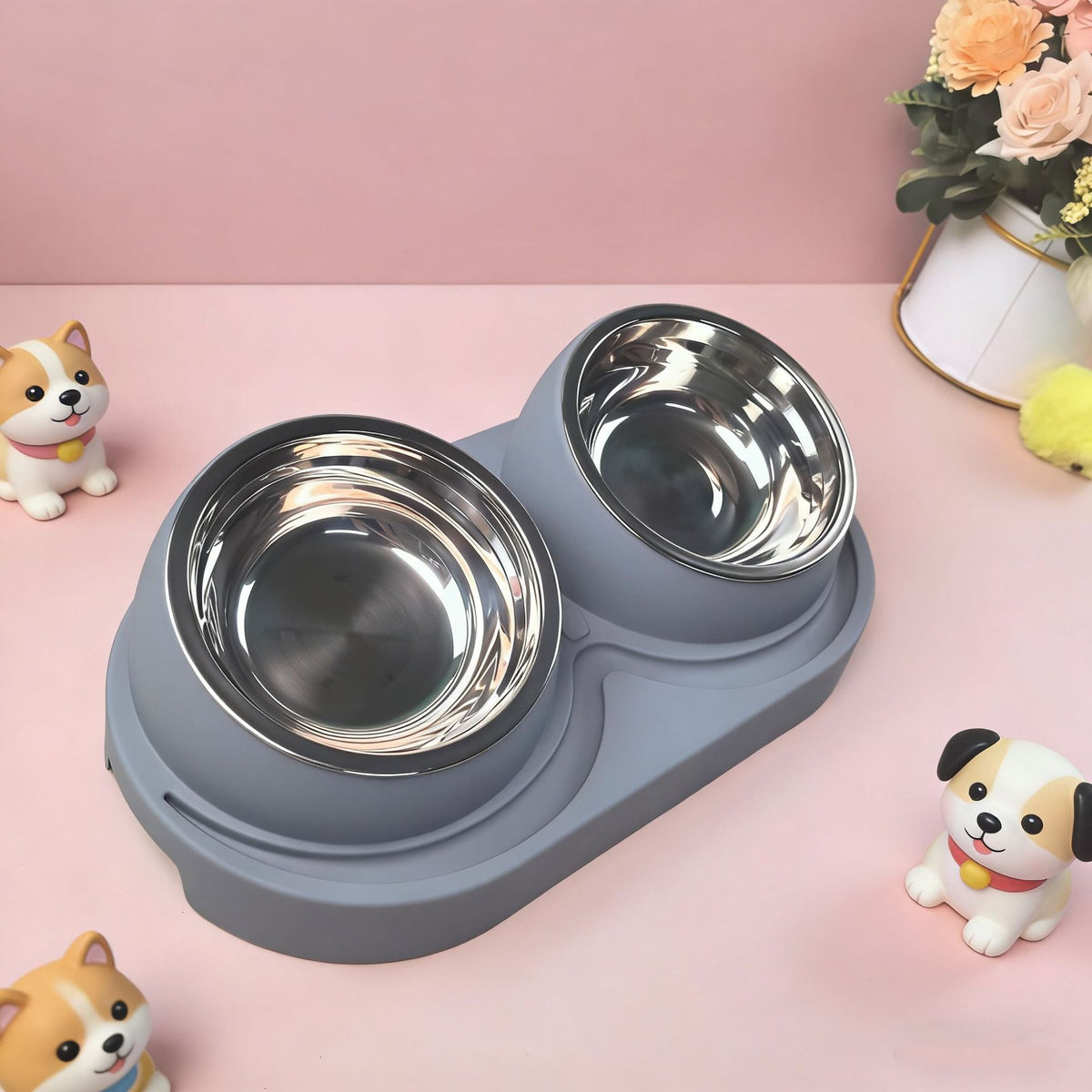 Pawlume Stainless Steel Pet Bowl