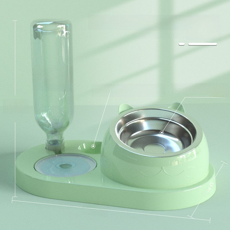 Pawlume Automatic Pet Food & Water Bowl