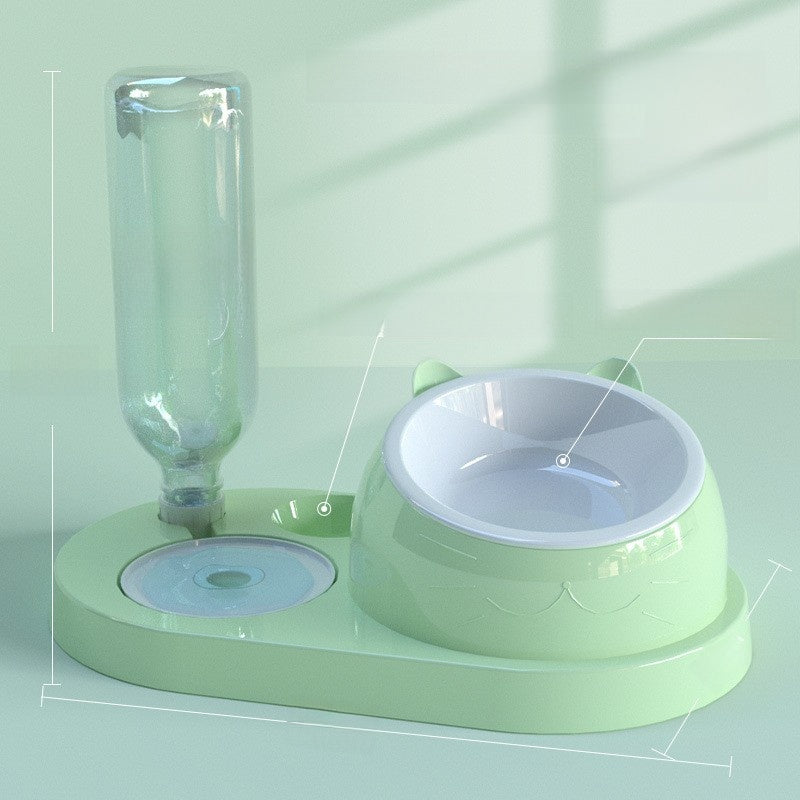 Pawlume Automatic Pet Food & Water Bowl