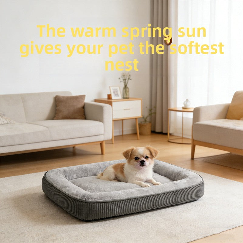 Pawlume All-Season Warm Pet Bed - Ultimate Comfort for Your Furry Friends Year-Round