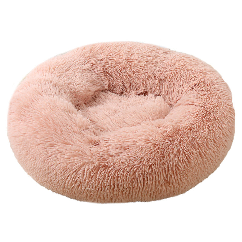 Pawlume Round Plush Pet Bed