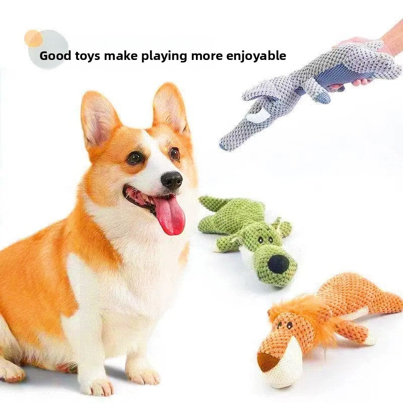 Pawlume Plush Squeaky Teething Toy
