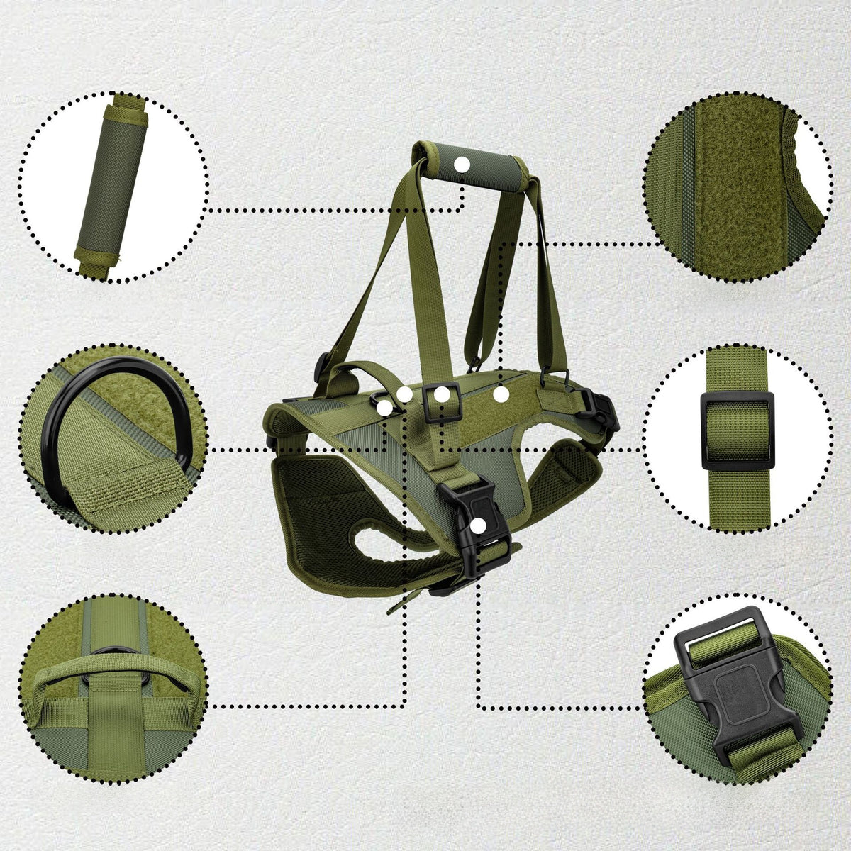 Pawlume Dog Rehabilitation Training Vest