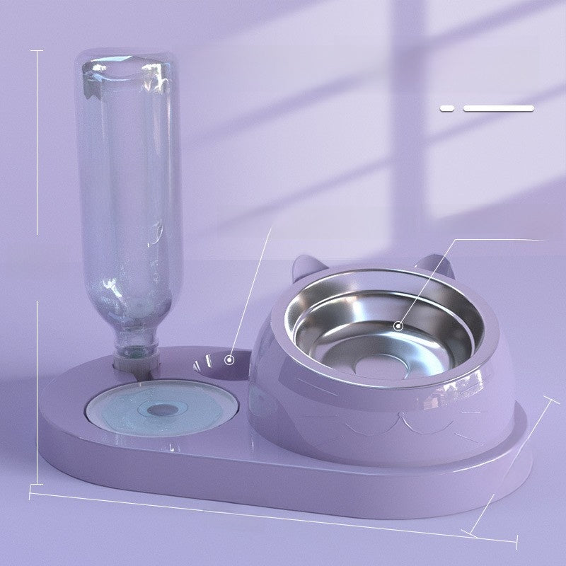 Pawlume Automatic Pet Food & Water Bowl