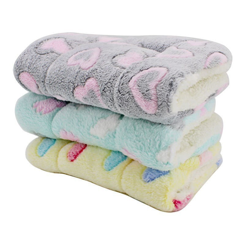 Pawlume Plush Flannel Pet Mat