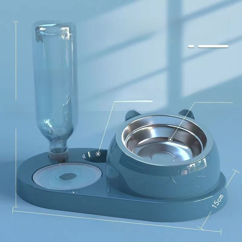 Pawlume Automatic Pet Food & Water Bowl