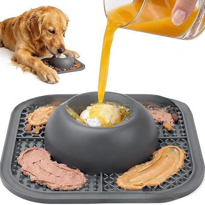 Pawlume Slow Feeder Dog Bowl