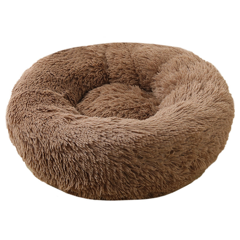 Pawlume Round Plush Pet Bed