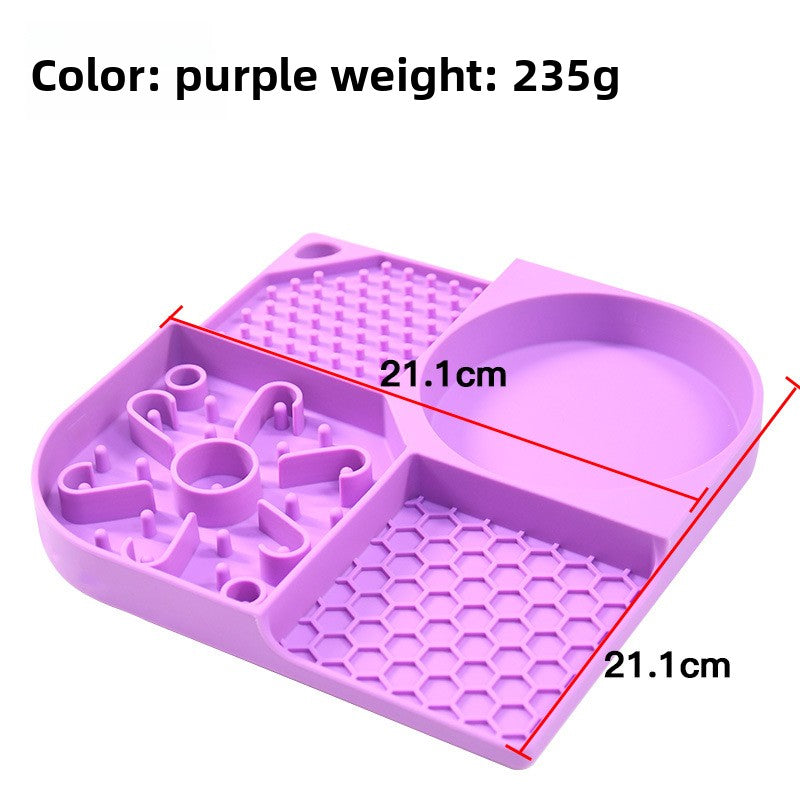 Pawlume Silicone Slow Eating Mat