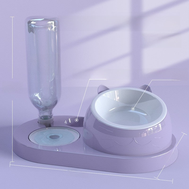 Pawlume Automatic Pet Food & Water Bowl