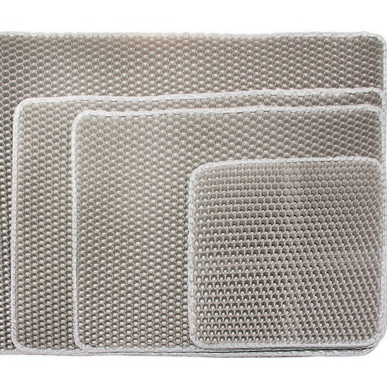 Pawlume Double Layer Washable Litter Mat - Ultimate Solution for Cat Litter Mess