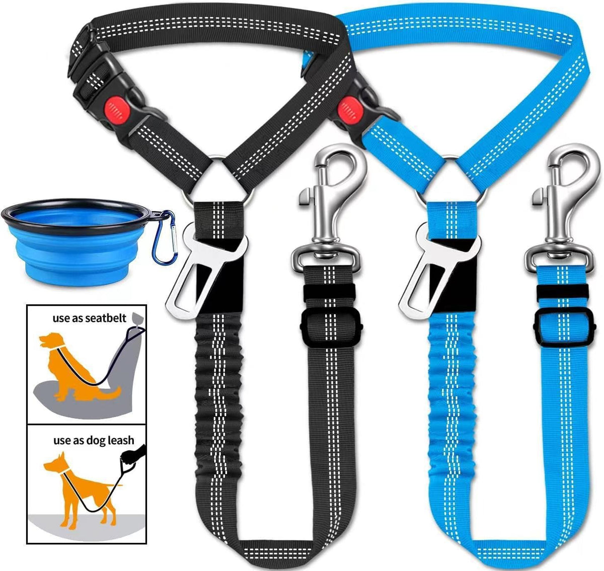 Pawlume Reflective Retractable Dog Leash