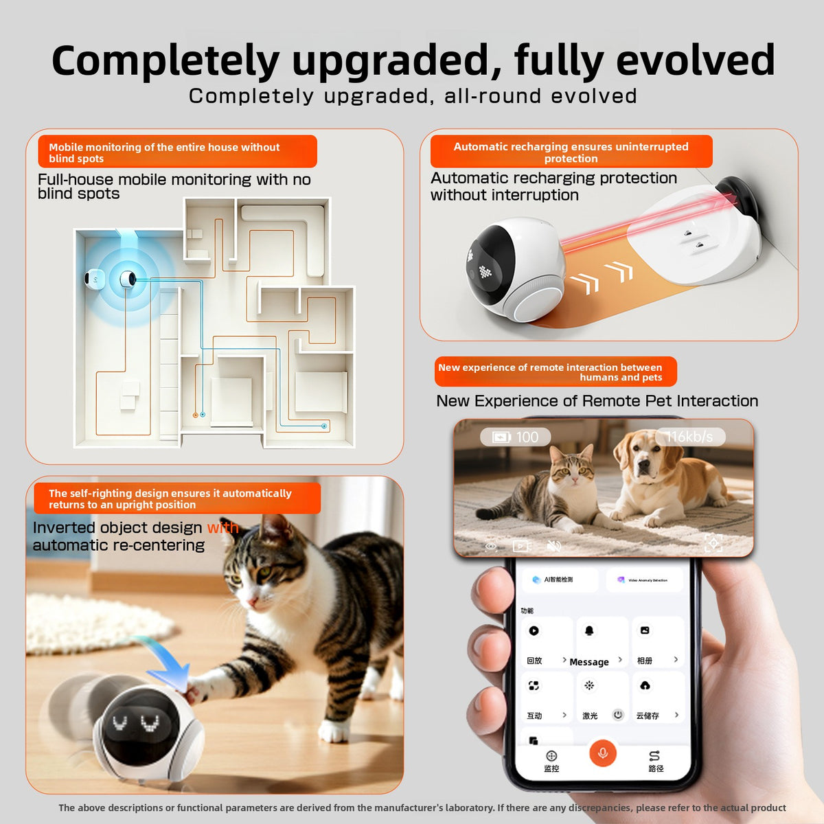 Pawlume AI Pet Companion Robot