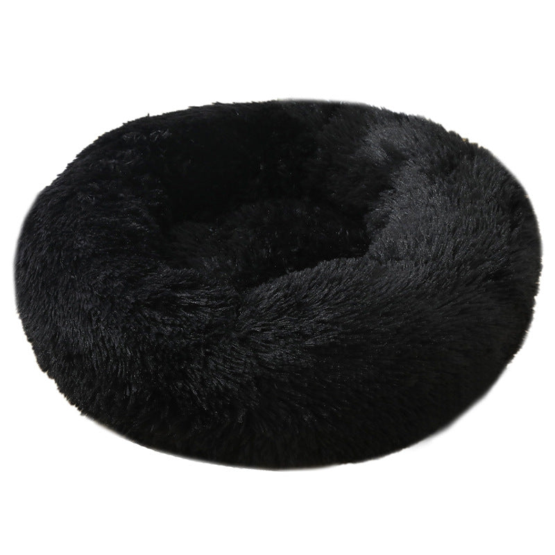 Pawlume Round Plush Pet Bed