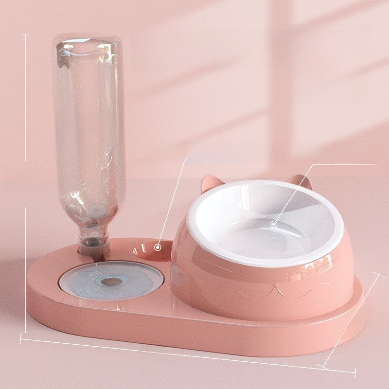 Pawlume Automatic Pet Food & Water Bowl