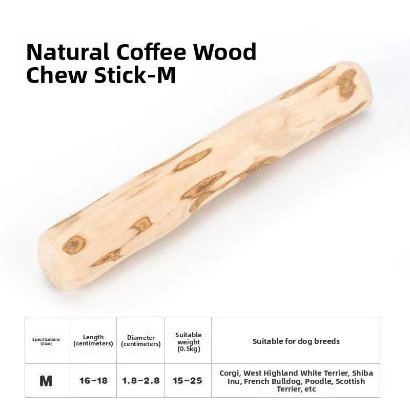Pawlume Natural Coffee Wood Dog Chew Sticks