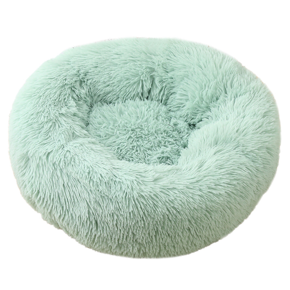 Pawlume Round Plush Pet Bed
