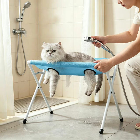 Pawlume Foldable Pet Bathing Hammock