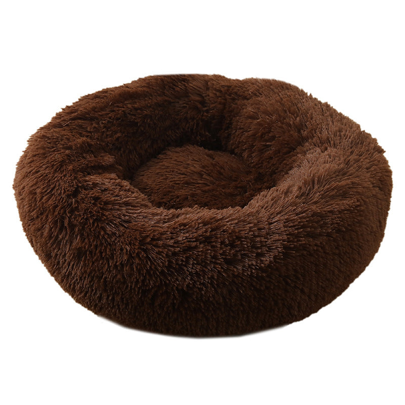 Pawlume Round Plush Pet Bed