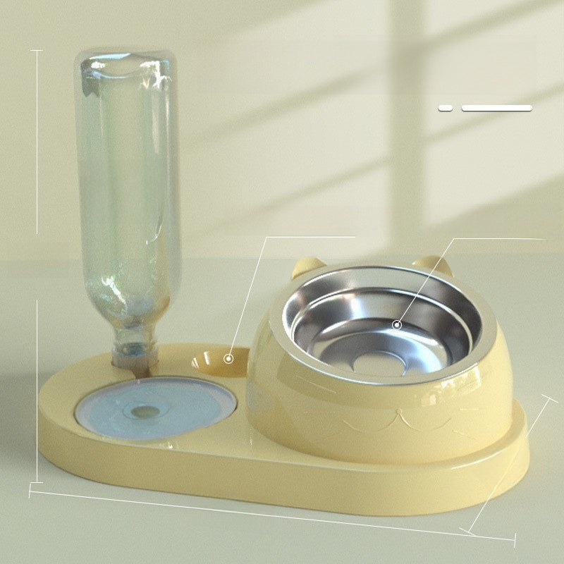 Pawlume Automatic Pet Food & Water Bowl