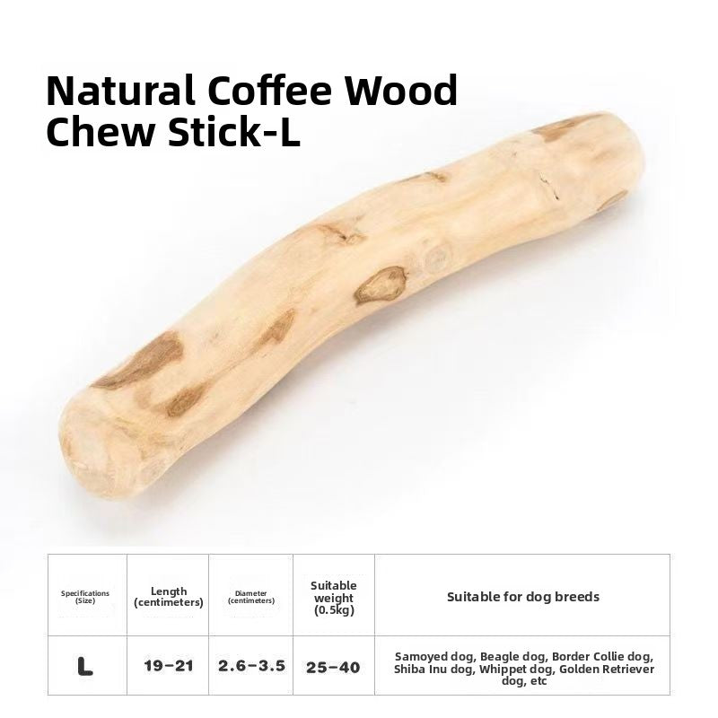 Pawlume Natural Coffee Wood Dog Chew Sticks