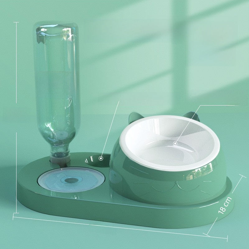 Pawlume Automatic Pet Food & Water Bowl