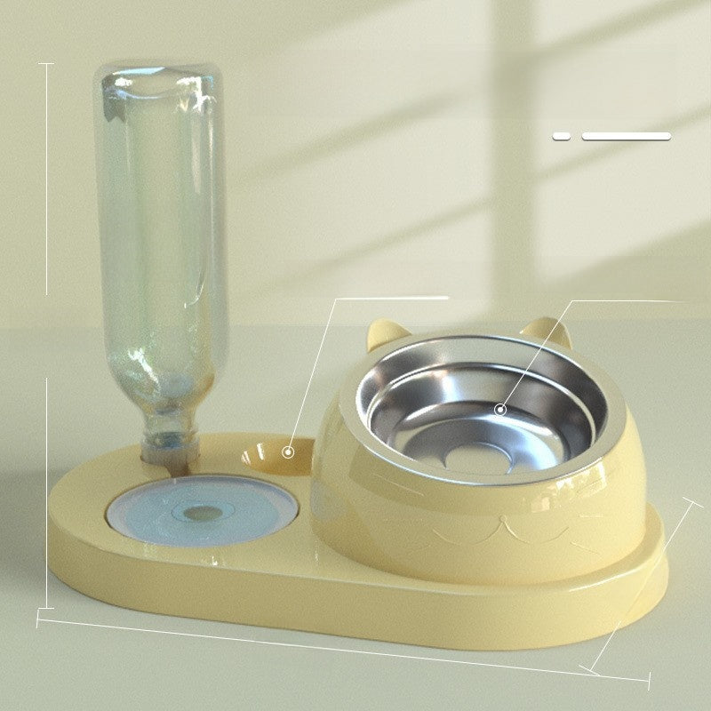 Pawlume Automatic Pet Food & Water Bowl