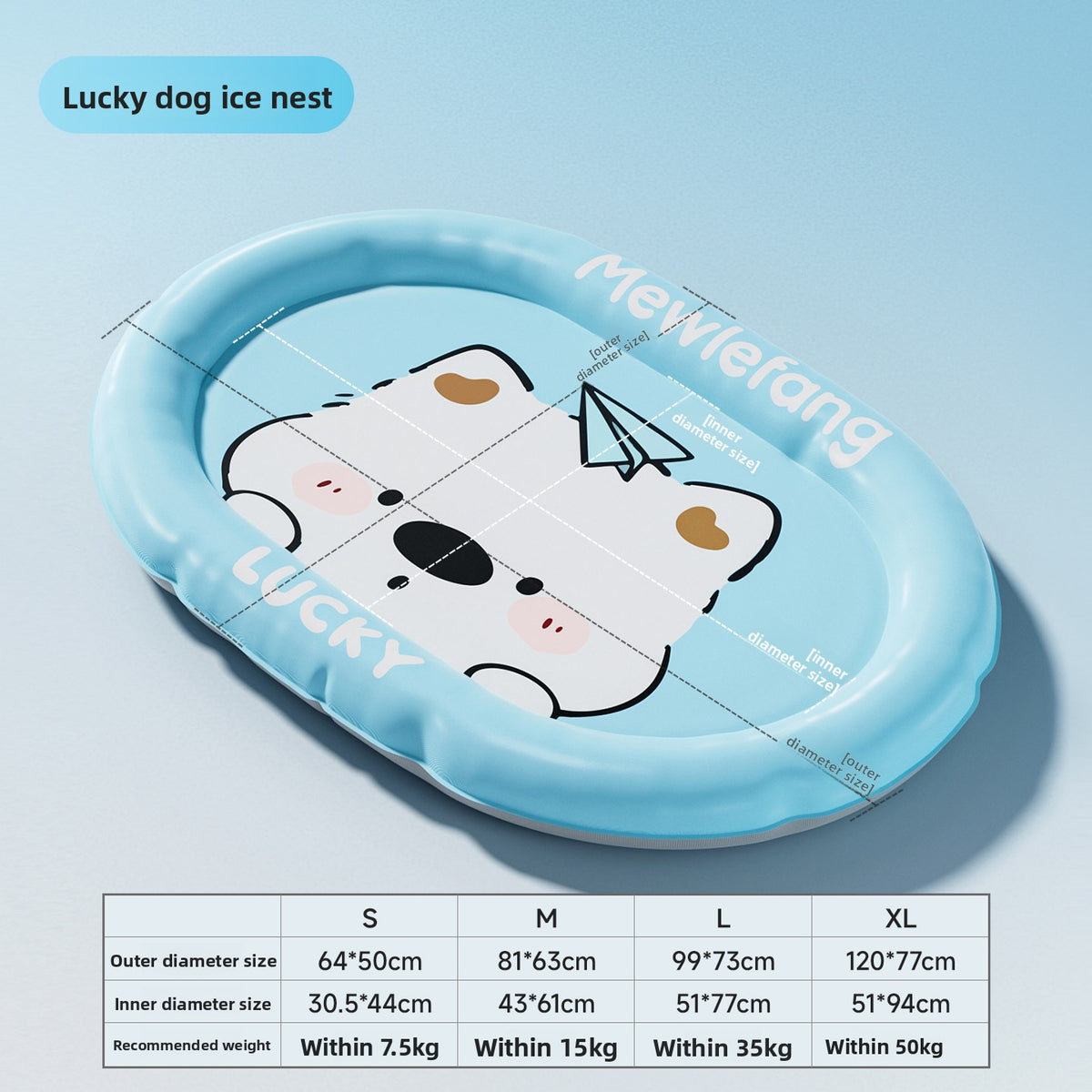 Pawlume Pet Cooling Gel Mat