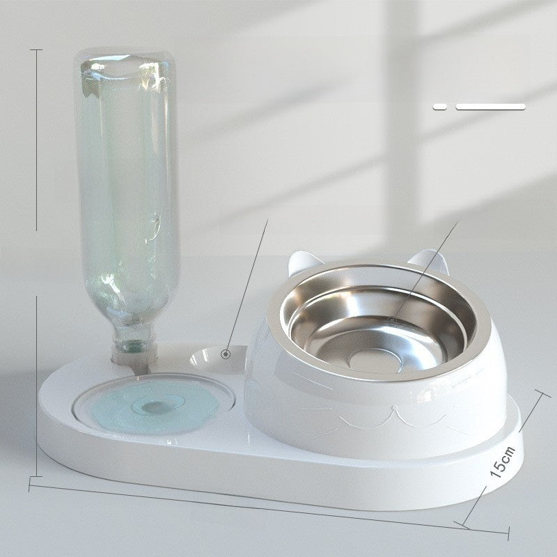 Pawlume Automatic Pet Food & Water Bowl