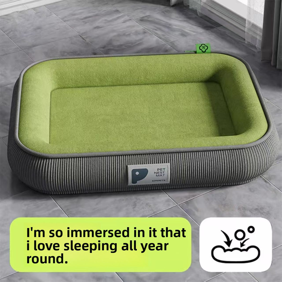 Pawlume All-Season Warm Pet Bed - Ultimate Comfort for Your Furry Friends Year-Round