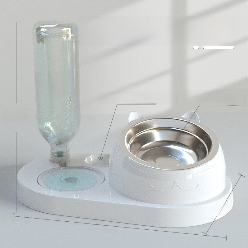 Pawlume Automatic Pet Food & Water Bowl