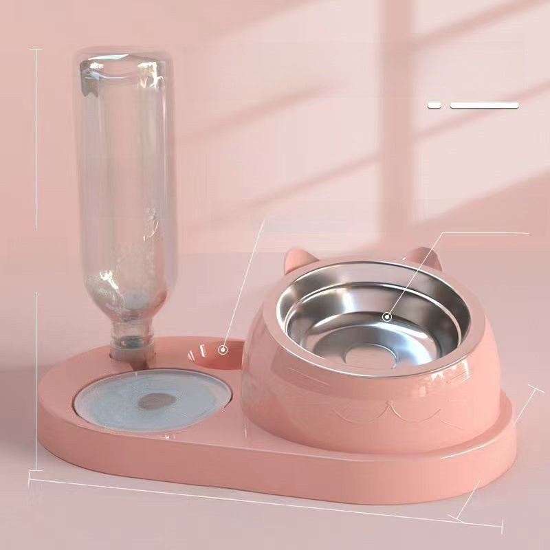 Pawlume Automatic Pet Food & Water Bowl