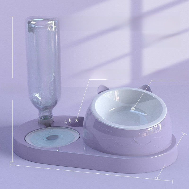 Pawlume Automatic Pet Food & Water Bowl